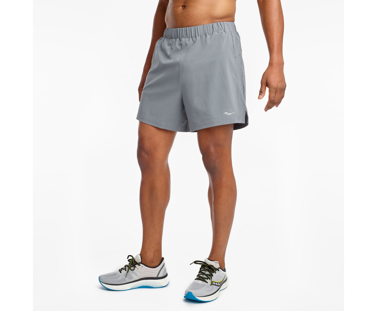 Saucony Outpace 5" Men's Shorts Grey | AU 655TCEV